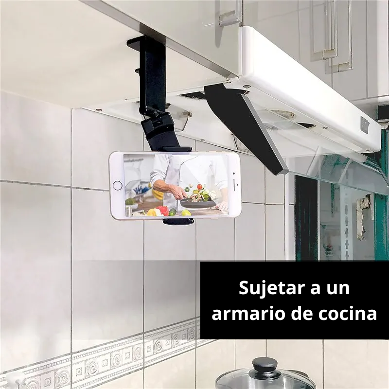 Soporte de Teléfono Plegable y Giratorio