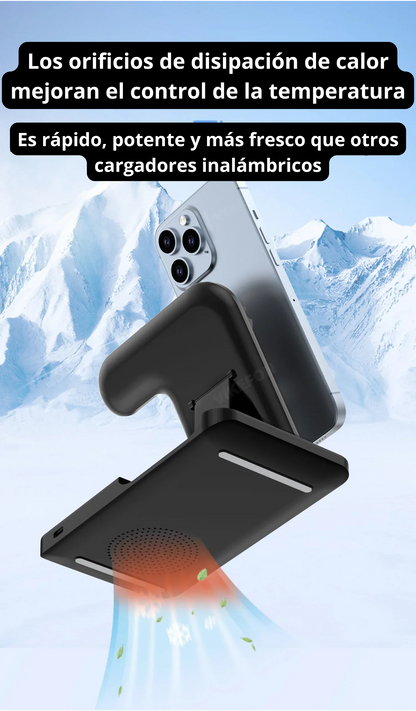 Estación de Carga Inalámbrica 3 en 1 para Apple